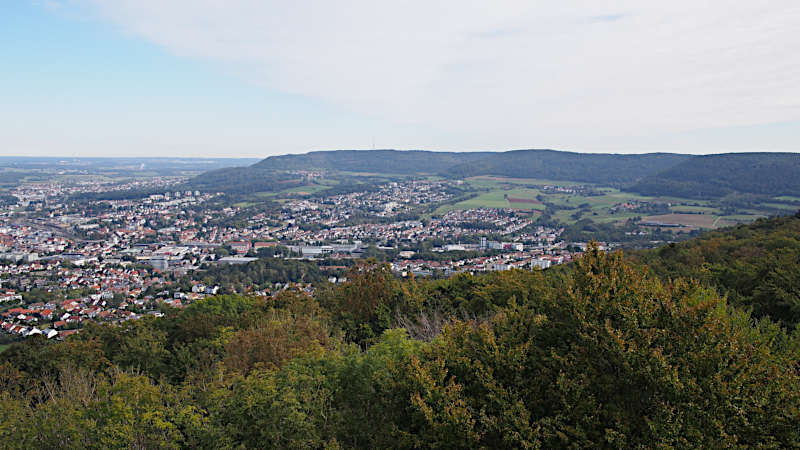 Blick über Aalen