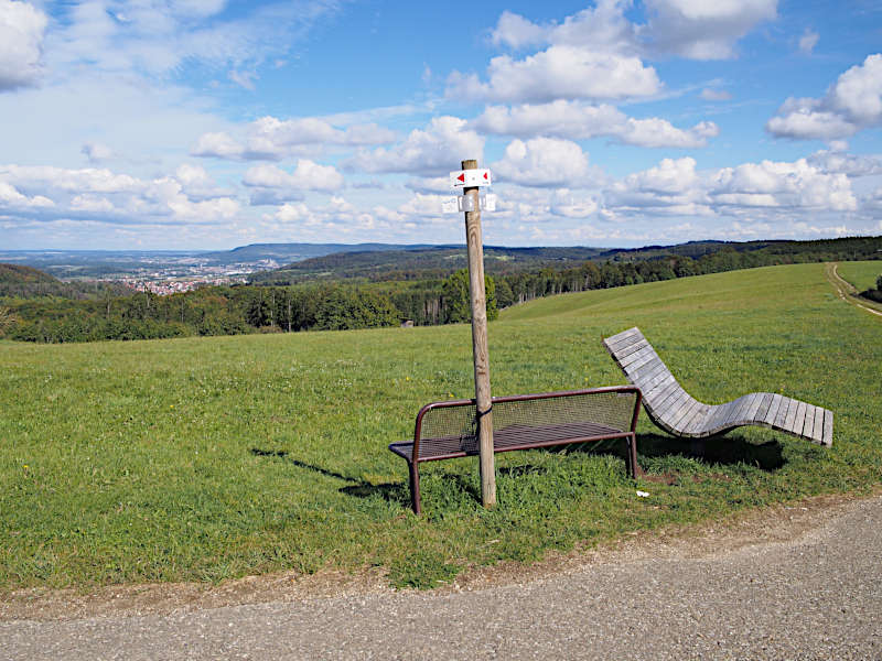 Rastplatz mit Fernblick