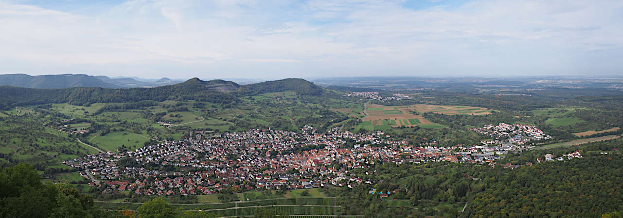 Blick vom Hohenneuffen