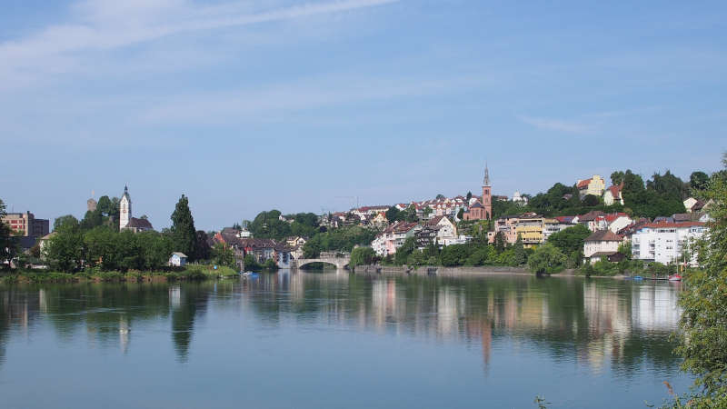 Laufenburg aus der Ferne