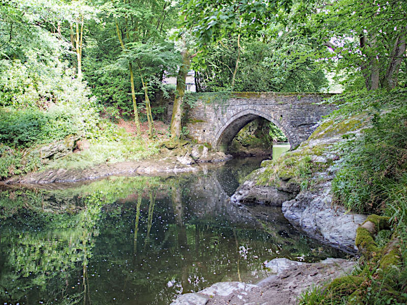 Brücke über den River Tavy