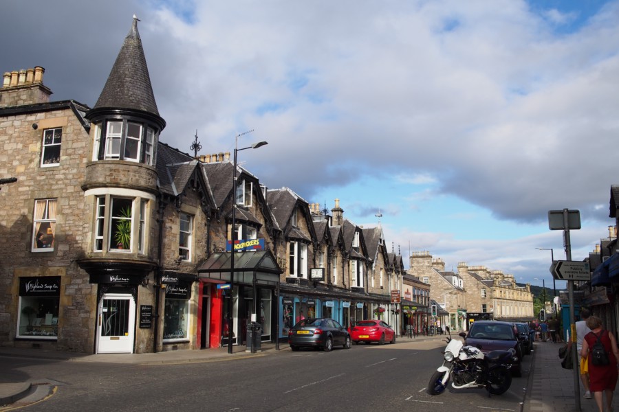 Pitlochry Hauptstraße