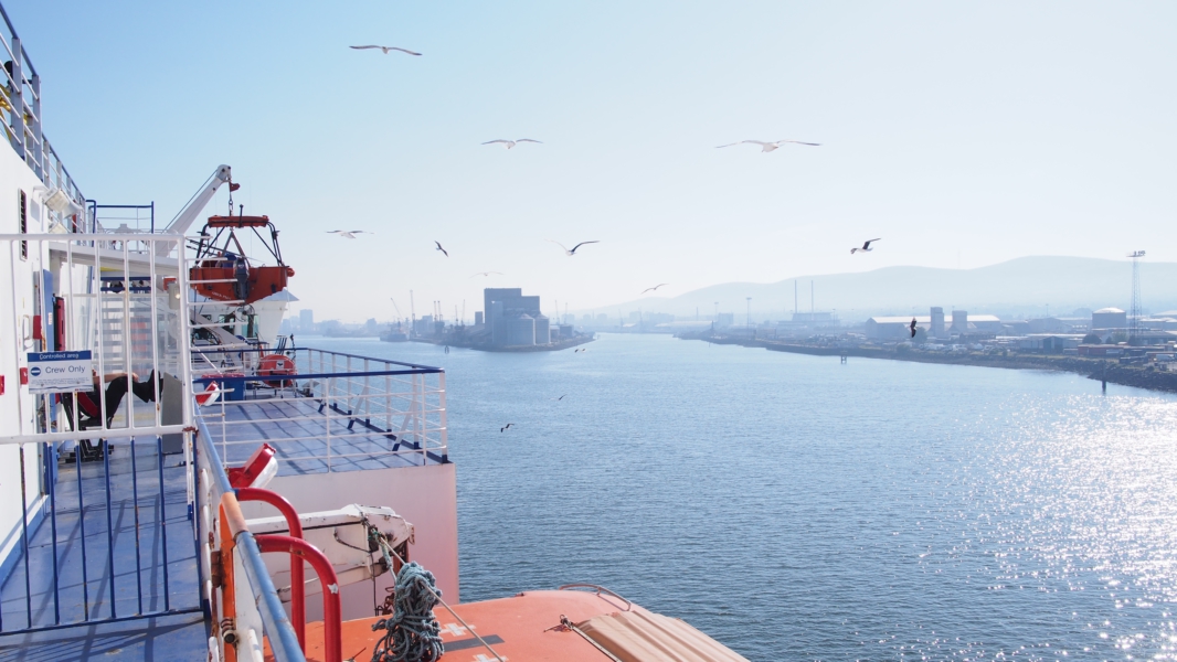 Hafen von Belfast